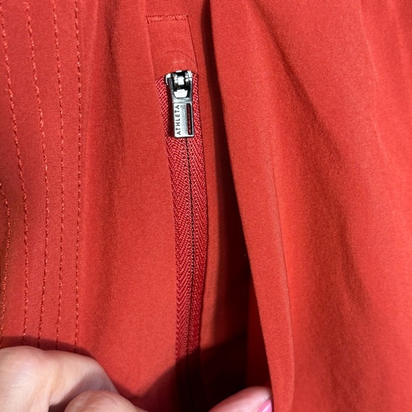 Athleta Avenue wide leg crop pants size 12/P travel lightweight drawstring - Picture 6 of 7